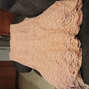Size 24 pink Torrid Dress Like New